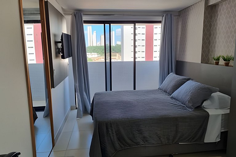 Espetacular Apart Hotel Manaíra - com varanda