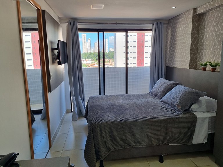 Espetacular Apart Hotel Manaíra - com varanda