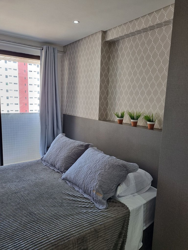 Espetacular Apart Hotel Manaíra - com varanda