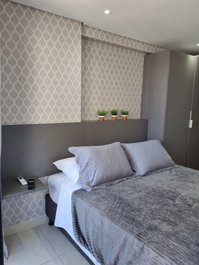 Espetacular Apart Hotel Manaíra - com varanda