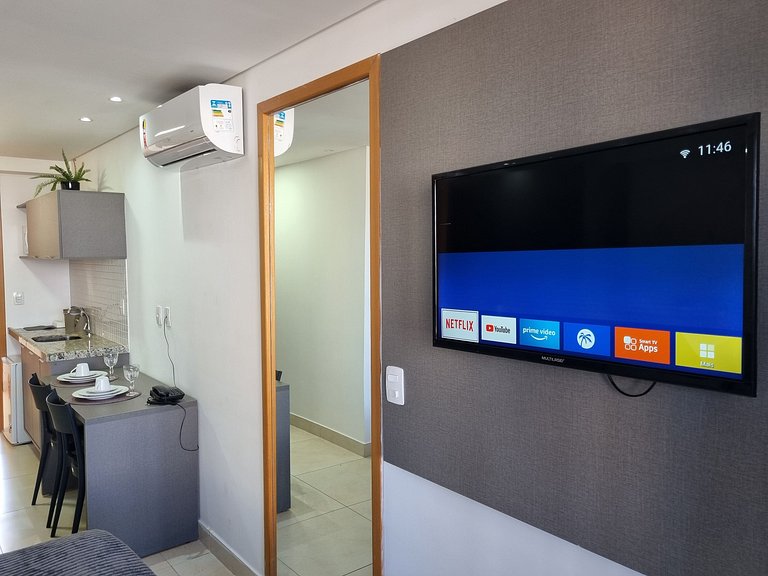 Espetacular Apart Hotel Manaíra - com varanda